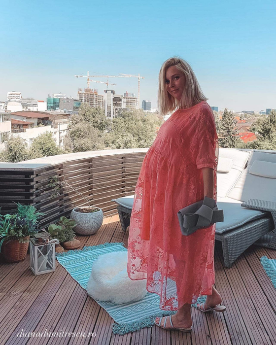 Diana Dumitrescu a născut. Numele bebeluşului