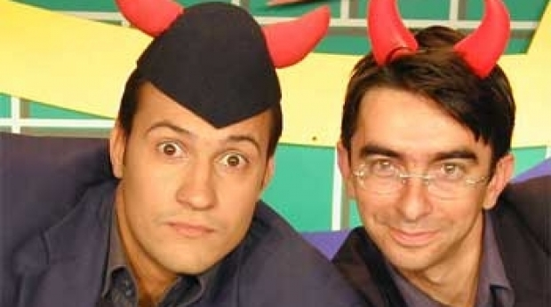 Au câștigat milioane de euro din televiziune, dar acum Huidu și Găinușă fac eforturi pentru a se menține pe linia de plutire