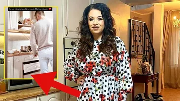 Oana Roman, ce ruşine! Detaliul care i-a scăpat pe internet, după ce a postat o poză cu Marius Elisei, din bucătăria lor