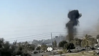 Momentul în care racheta Tomahawk care a omorât 168 de persoane, majoritatea copii, lovește baza iraniană aflată lângă o școală