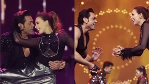 Iulia Vântur și-a serbat ziua de naștere cu vedetele din India. Salman Khan nu a scăpat-o din ochi