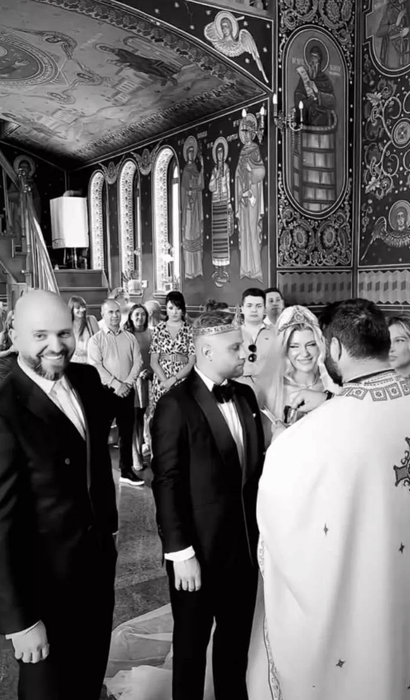 Lora și Ionuț Ghenu, nași de cununie! Primele imagini de la nunta Andreei Ghenu, cumnata artistei