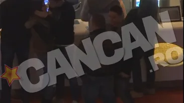 Patrick Borcea, partida de box incognito cu bodyguardul lui, la mall