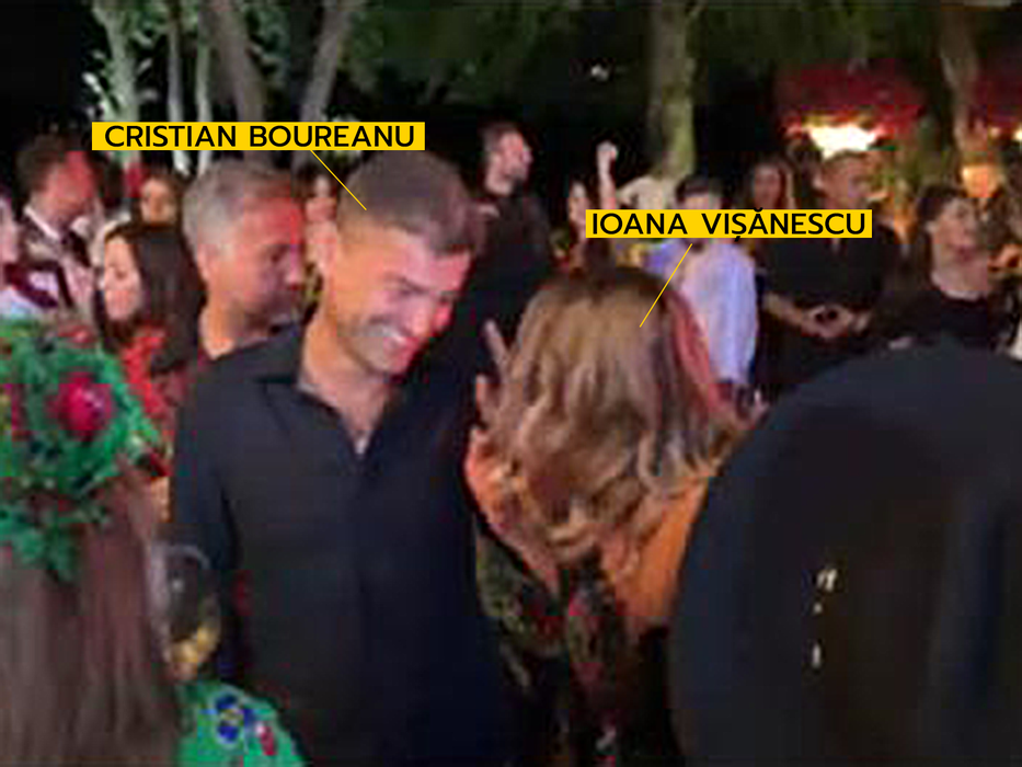Cristian Boureanu schimbă vorbe dulci cu Ioana Vișănescu / (Sursa: CANCAN.RO)