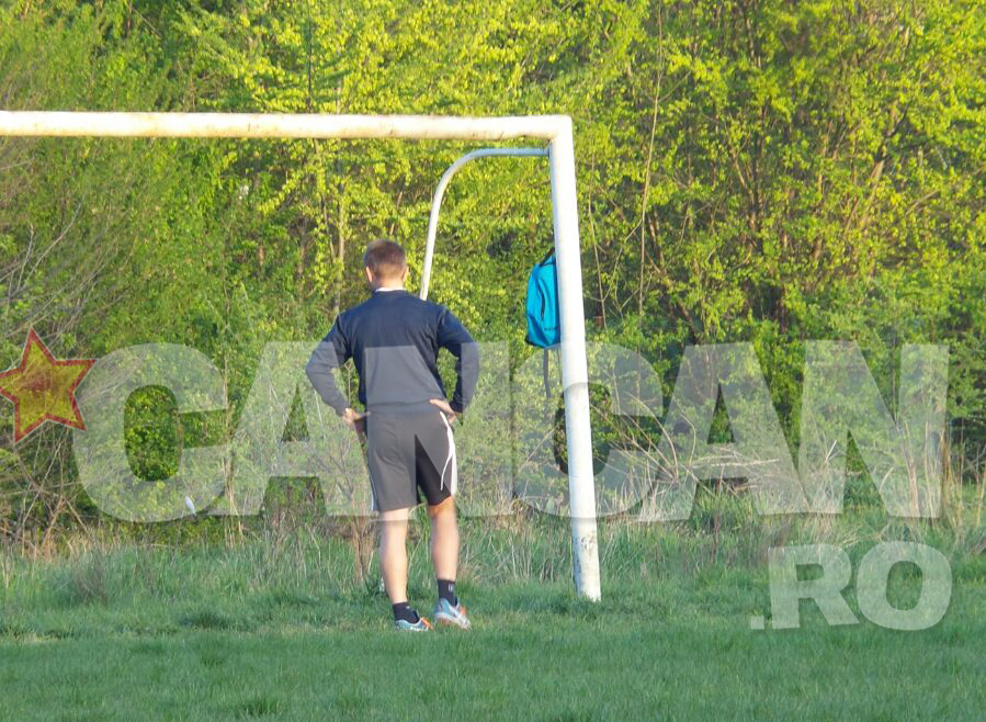 ALEXANDRU TUDOR e în formă! Cum a fost fotografiat arbitrul înainte de marele derby STEAUA-DINAMO