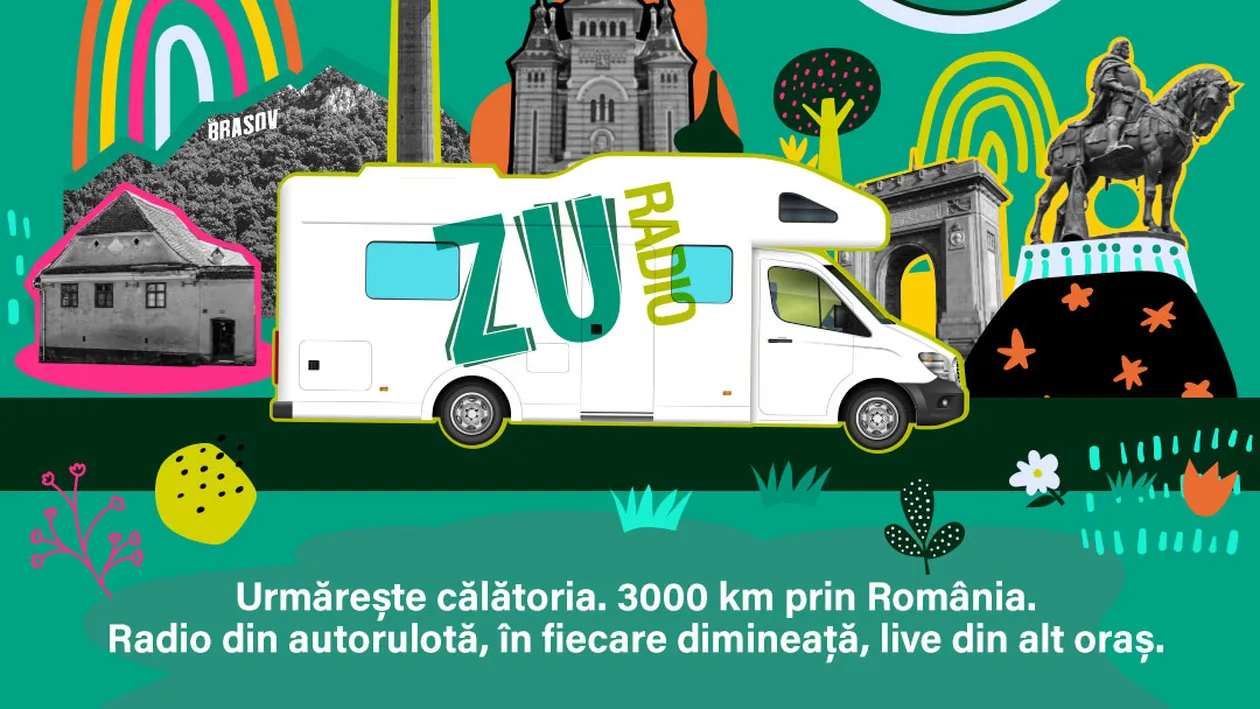 Buzdu și Morar, Emma și Tea pornesc în  RADIOAVENTURA, Turul României cu Autorulota ZU