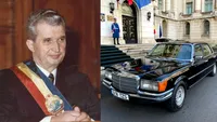 Cum arată în 2023 Mercedesul blindat al lui Nicolae Ceauşescu? Ce dotări are. FOTO