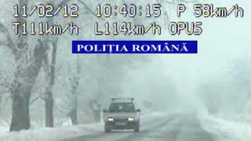 Vitezoman inconstient in Timis! A gonit cu 120 de kilometri la ora ca sa isi testeze cauciurile