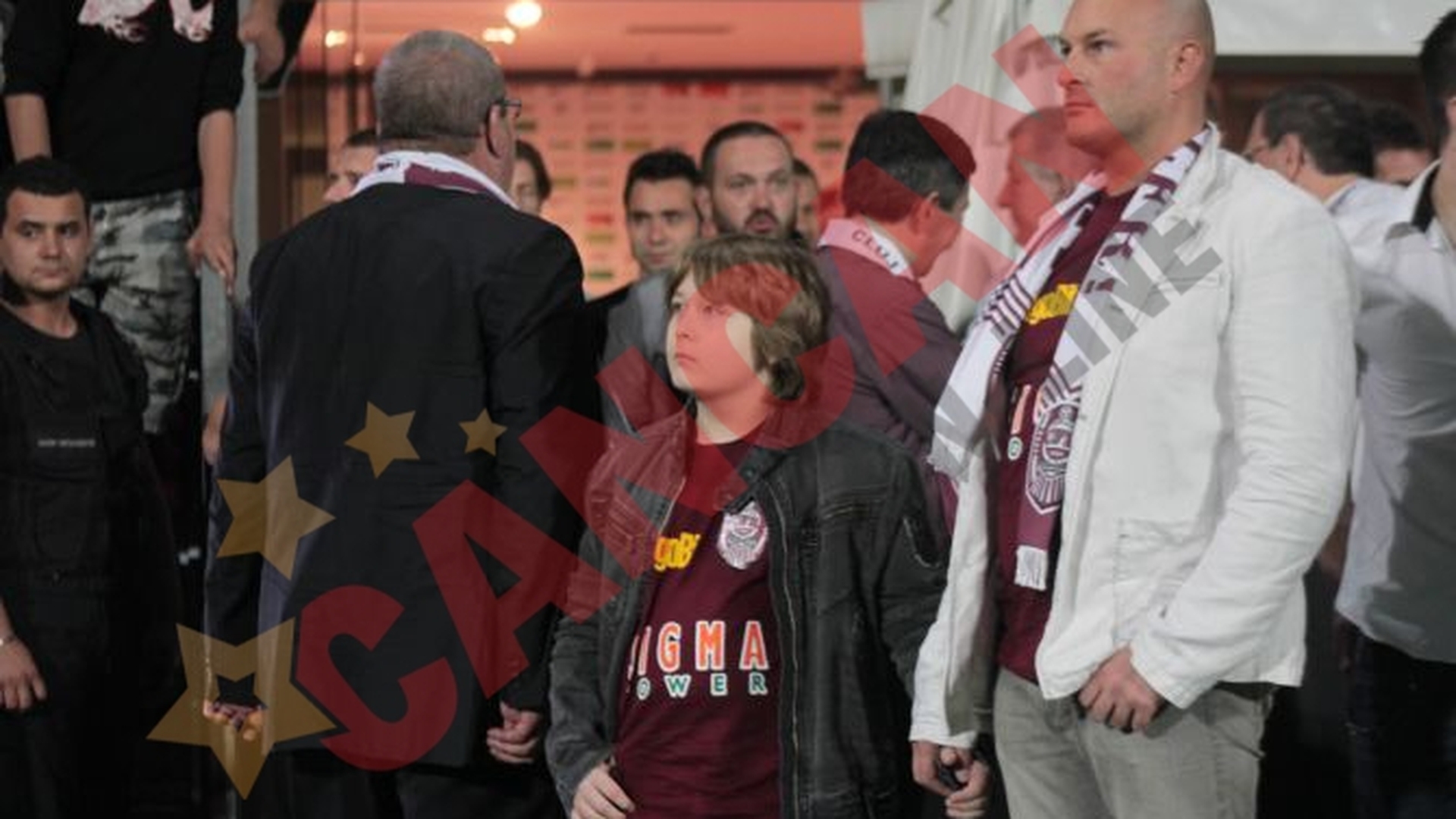 FOTO CFR-istii au sarbatorit in club Cupa si campionatul