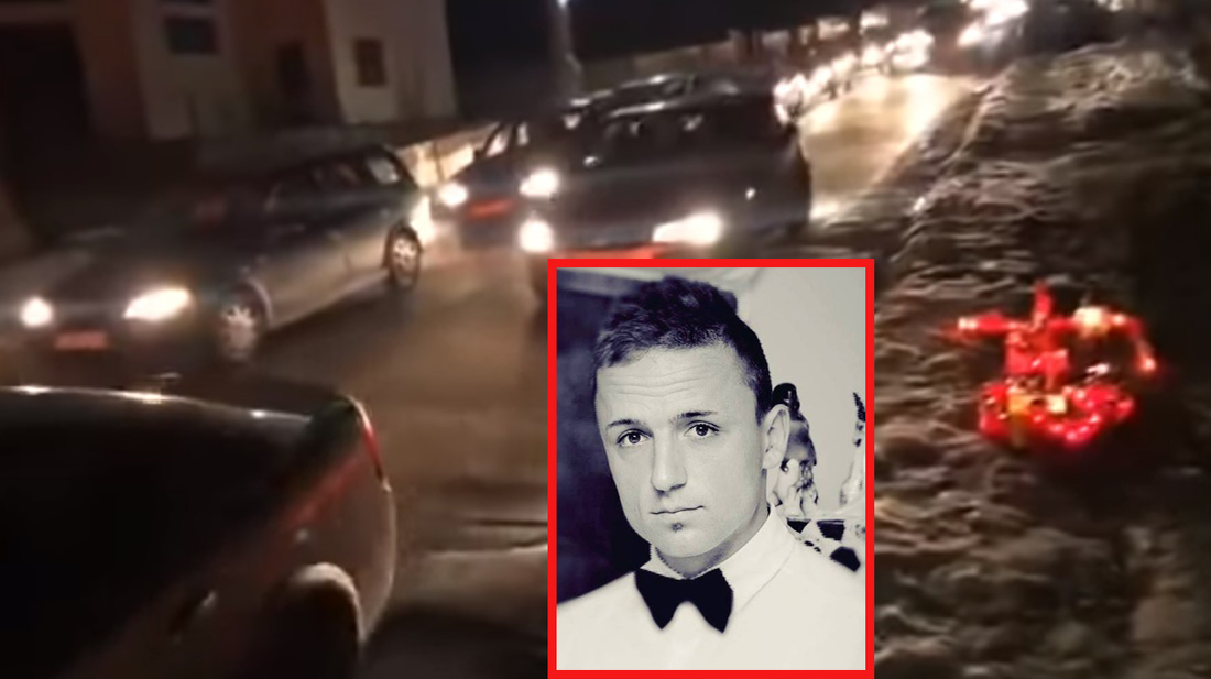 Sicriul cu trupul lui George Parașteac a fost adus acasă de la morgă. Mama lui a leșinat când l-a văzut în coșciug