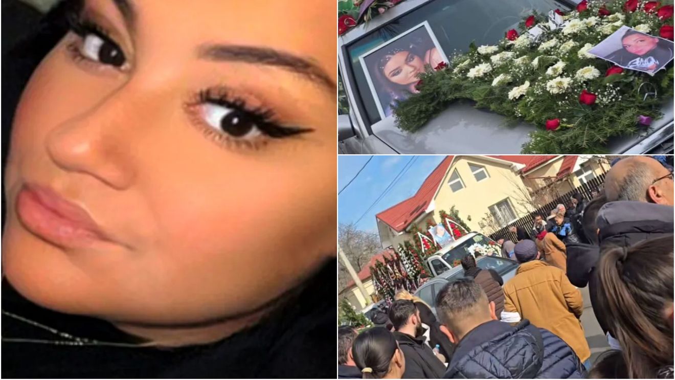 Daria, tânăra de 18 ani care și-a pierdut viața într-un accident cumplit, a fost înmormântată. Imaginile durerii!