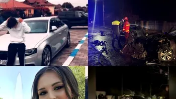 Filmul tragediei în care Alexandra și Gabriel au murit în accidentul rutier cumplit din Vrancea. Cei doi tineri au ars de vii