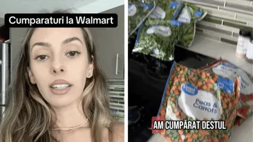 De necrezut! Cât a plătit Alina, o româncă stabilită în America, pentru un coș de cumpărături care să-i ajungă o săptămână