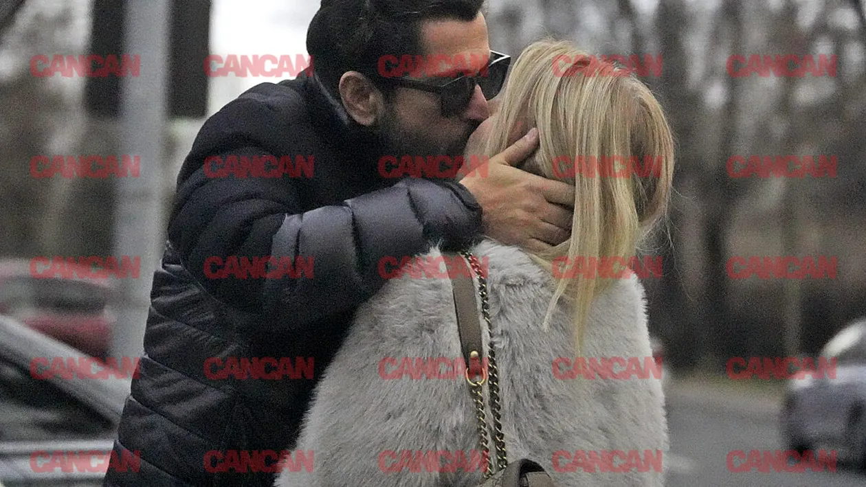 Unde e dragoste, nimic nu mai contează! Cezar Ouatu și-a sărutat iubita cu foc!