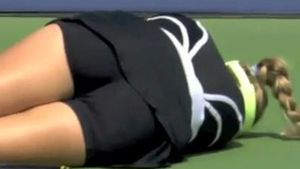 O jucatoare de tenis a lesinat in timpul unei partide la US Open