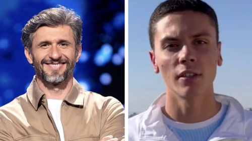 Surpriză la Pro TV! Dragoș Bucur, provocat de David Popovici în emisiunea Visuri la Cheie