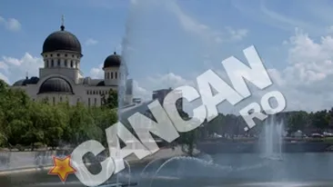 Prima fantana muzicala din Arad canta pe lacul de la Padurice