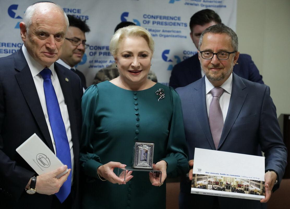 Premierul Viorica Dăncilă: Guvernul va continua acțiunile pentru combaterea antisemitismului, xenofobiei și intoleranței