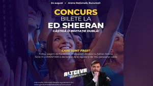 ALTCEVA CU ADRIAN ARTENE vă oferă 80 de BILETE la concertul lui Ed Sheeran de la București