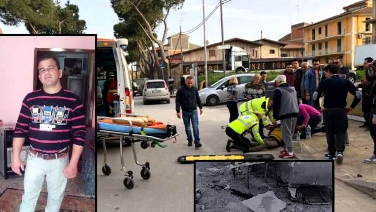Crimă sălbatică între români, pe stradă, în Italia. L-a ucis pe Costel cu mai multe lovituri de lopată, apoi i-a atacat soţia