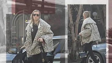 Gabriela Prisăcariu l-a înlocuit pe Dani Oțil! În ce ipostază a fost surprinsă soția micuțului prezentator