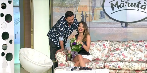 Andreea Raicu s-a despărțit de iubit înainte de ziua ei. Cătălin Măruță a dat-o de gol în direct la TV