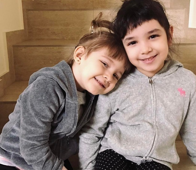 Ana şi Natalia, fetele lui Mihai Gruia, fostul component al trupei Akcent
