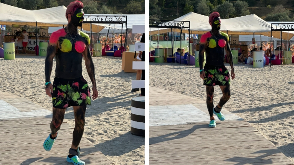 Apariție neașteptată la Neversea în cea de-a doua seară a festivalului! Când a apărut pe plajă a întors toate privirile