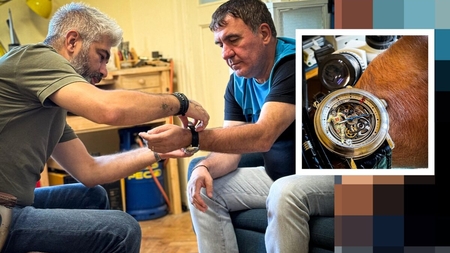 Gheorghe Hagi, tratament regesc! Designerul Augustin Matei i-a pus pe mână o bijuterie de 10.000 de euro! „Aşa am știut eu să-i mulțumesc”