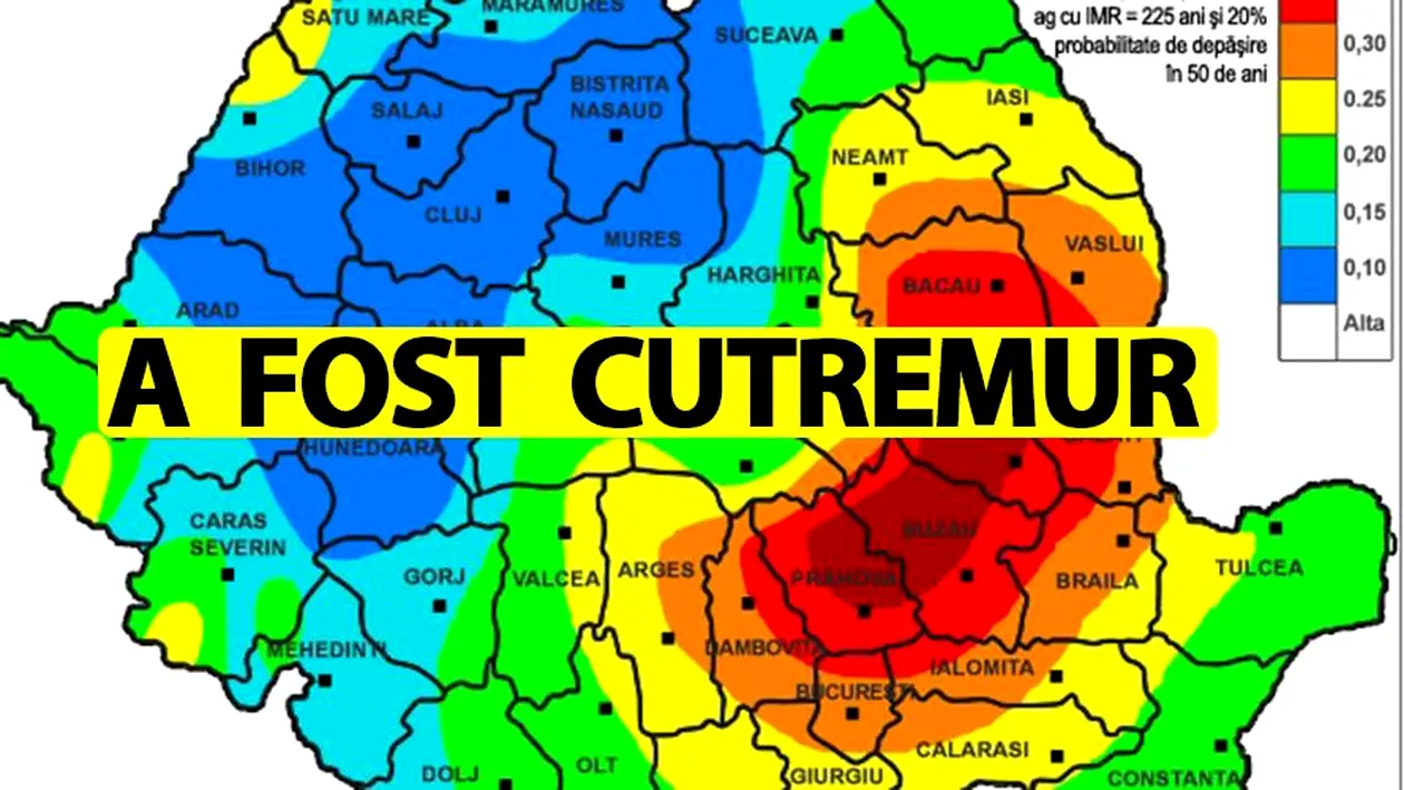 A fost cutremur în România azi-noapte, la EXACT 89 de secunde după miezul nopții. L-ai simțit?!