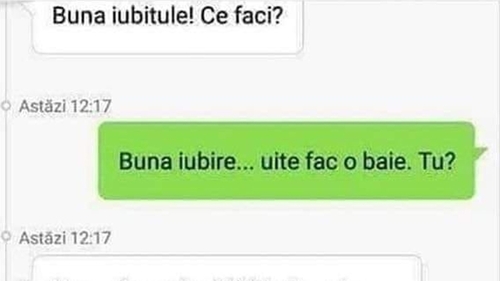 BANC | "Trimite-mi o poză, măcar!"