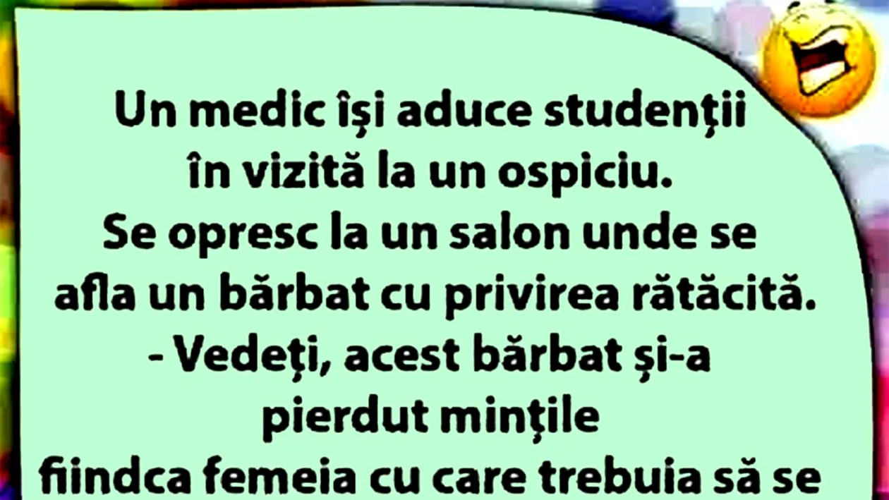 BANC | Un medic își duce studenții în vizită la un ospiciu