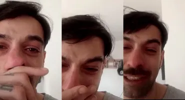 David Pușcaș a clacat. A început să plângă în fața tuturor, după ce a văzut reacția Luminiței Anghel