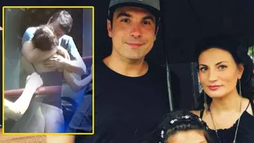 Ăsta e motivul sau consecința divorțului?! Alex Papadopol, prins sărutându-se cu o brunetă