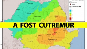 Cutremur mare în România. Seismul s-a produs azi-dimineață, la ora 04:32. Lista orașelor afectate