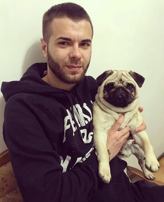Cristian Daminuță a câștigat ”custodia” mops-ului