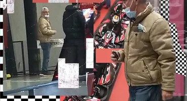 Ce grijuliu este Silviu Prigoană cu băiatul lui! L-a filmat cu mobilul în timp ce ”ghidona” la Romexpo