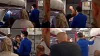 Scandal MONSTRU la bordul unui avion Wizz Air. Au sărit să-l bată pe pilot: ”Nu putem să plecăm!”