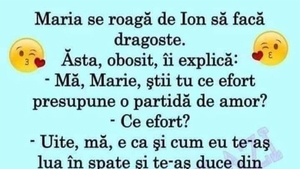 BANC | Maria se roagă de Ion să facă dragoste