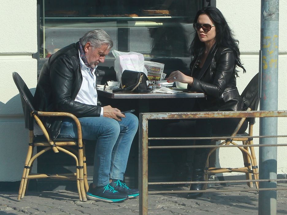 Ilie Năstase, la masă cu soția lui, Ioana (Foto: CANCAN.RO)