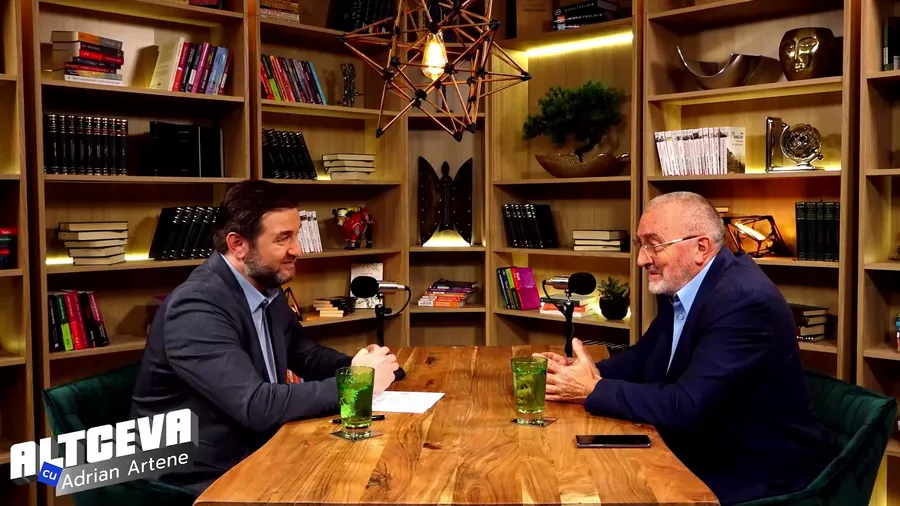 Podcastul va fi difuzat sâmbătă, 30 iulie, de la ora 19:00, pe canalul de YouTube ”ALTCEVA cu Adrian Artene” / (Sursa: Captură video)