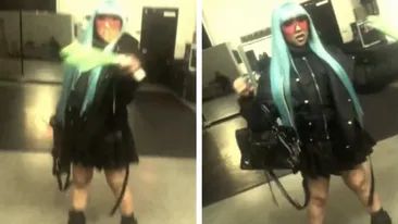 North West, clip viral pe un hit românesc! Cum a apărut fiica lui Kanye West cu un praz în mână pe TikTok