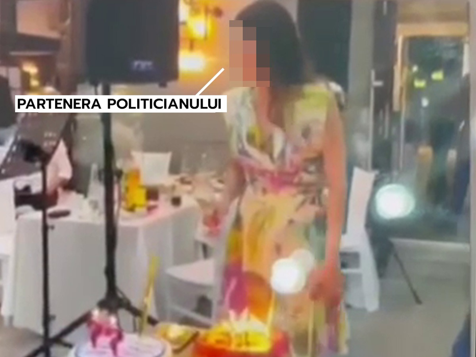 Partenera politicianului, sărbătorită cu mare fast