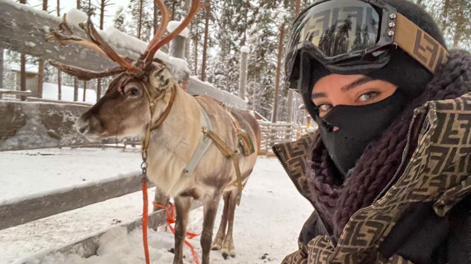 Adelina Pestrițu, vacanță de poveste în Laponia. Cum a reacţionat fetiţa vedetei când l-a întâlnit pe Moș Crăciun: "Parcă nu-i venea să creadă că e real ceea ce vede"