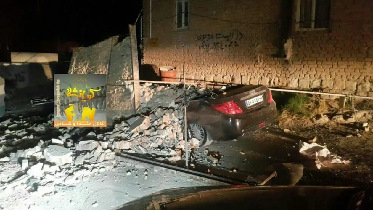 Cutremur de 5,9 grade în Iran. Cel puțin 2 oameni au murit, iar peste 240 au fost răniți