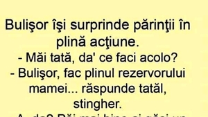 BANC | Bulă JR își surprinde părinții în plină acțiune