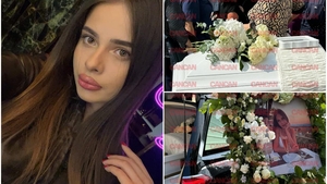 Iulia Cantolariu, condusă pe ultimul drum într-un sicriu alb. Imaginile durerii! EXCLUSIV
