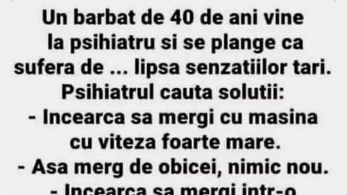 BANCUL ZILEI | Criza bărbaților de 40 de ani