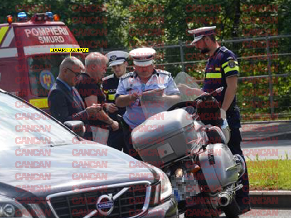 Fiica lui Eduard Uzunov, accident pe străzile Capitalei/ Foto: CANCAN.RO
