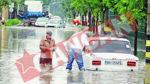 Inundatiile si furtunile au facut din nou ravagii in tara